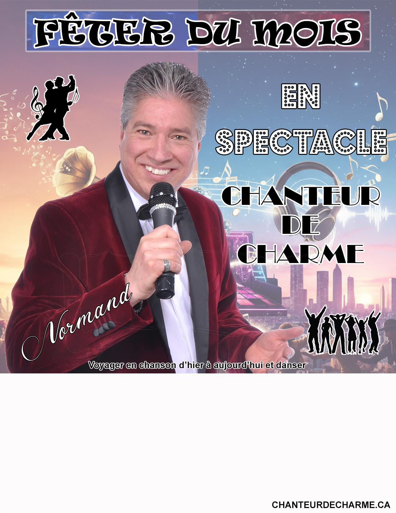 Affiche NOIR & BLANC 8.5 X 14